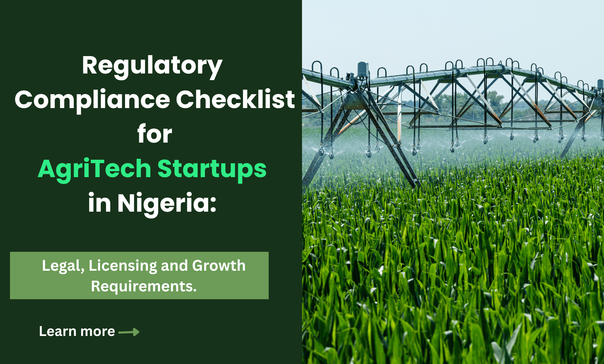 AgriTech Startup Legal Compliance in Nigeria