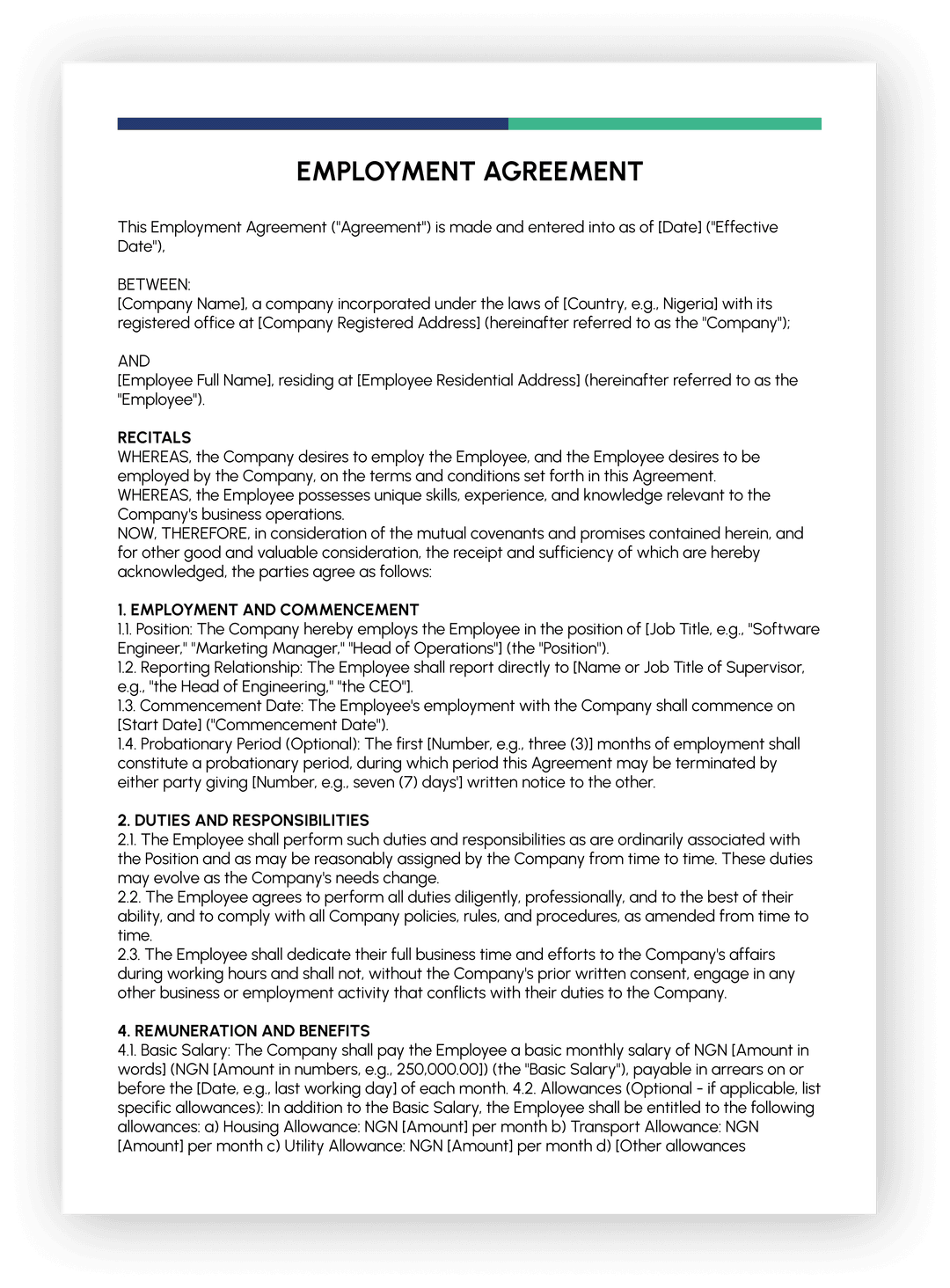Token Utility / Digital Asset Usage Agreements preview